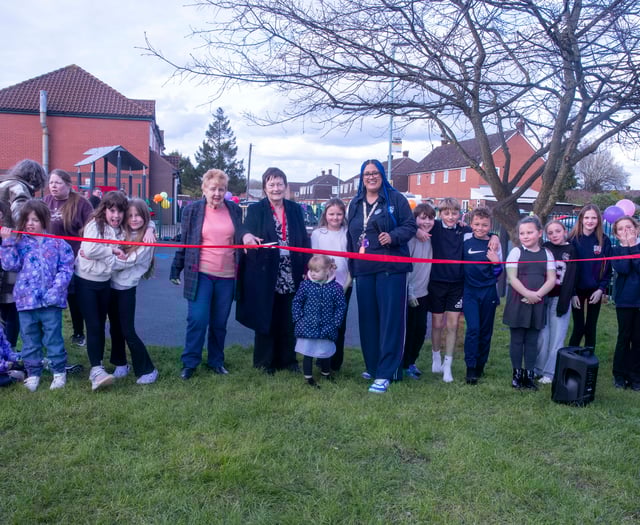 Sedbury kids love upgraded play area