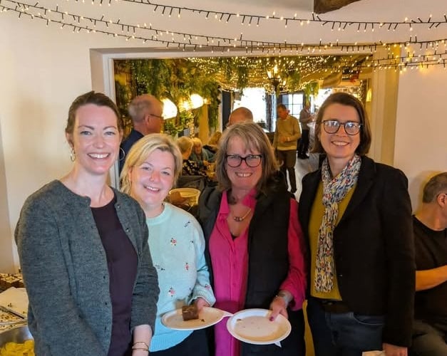 Some of the  Volunteering for Wellbeing volunteer team