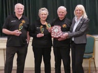 Caerwent wins spring triples