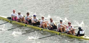Wye duo storm to centenary victory with world champion four