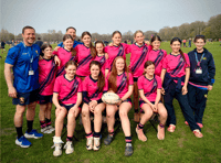First girl team from Habs compete at Rosslyn Park Sevens
