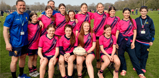 First girl team from Habs compete at Rosslyn Park Sevens