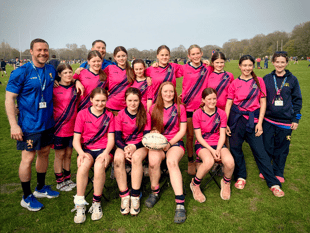 First girl team from Habs compete at Rosslyn Park Sevens