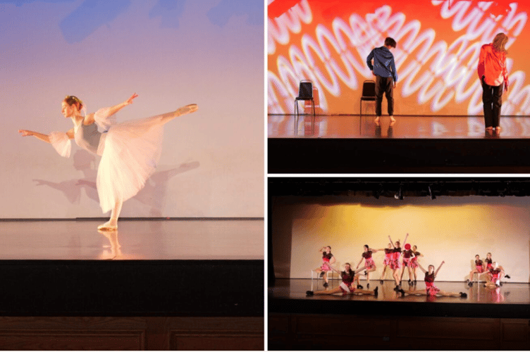 Lots of students performed at Haberdashers' Monmouth's Evening of Dance