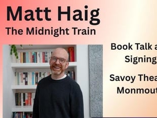 An exciting opportunity to hear much loved author Matt Haig 