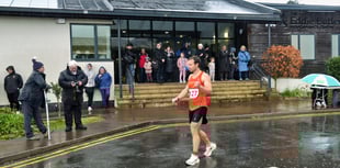 Dash runners welcomed by the rain
