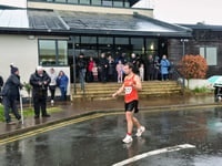 Dash runners welcomed by the rain