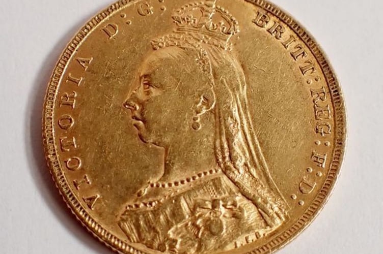 QV Gold Sovereign