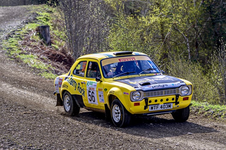 Geoff Phelps and Colin Jenkins in the Severn Valley Stages