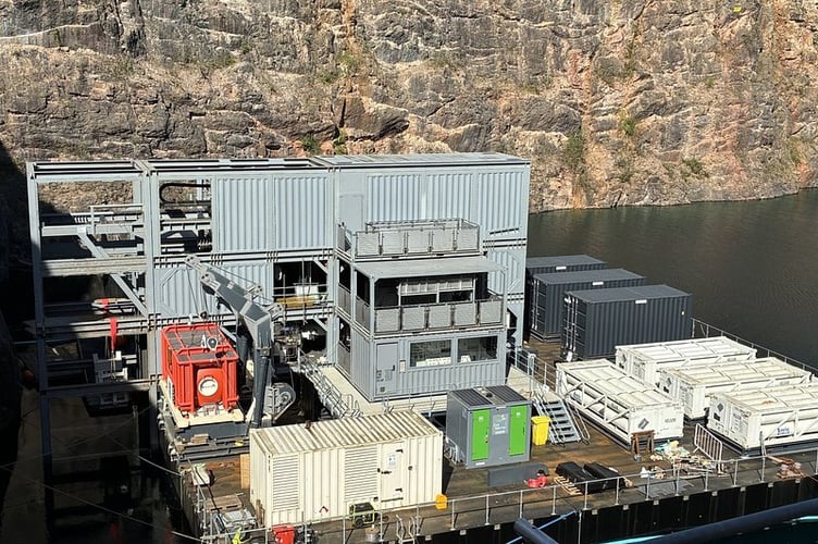 DEEP’s closed bell diver training facility near Chepstow.