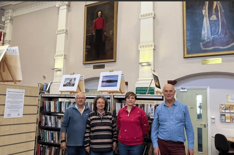 Keith and Lyn Sharples, Lisa Jordan and TerryRees- Pedlar (left to right)