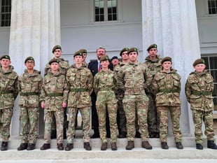 Old Monmothians excel at Sandhurst Commissioning Parade