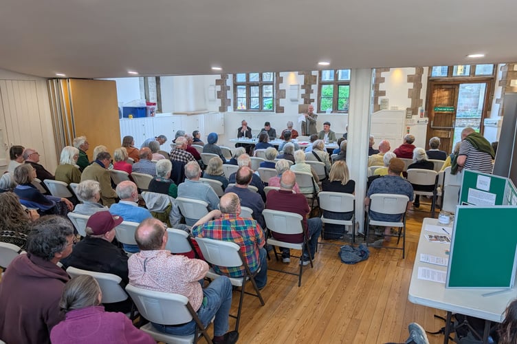 Packed out at the Priory