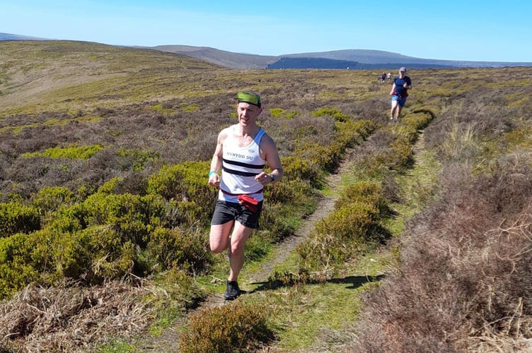 It was ridge running heaven in the Cwmyoy Horseshoe race