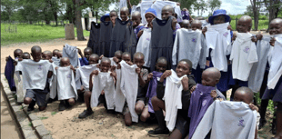 School uniform donations transform lives of 400 Zimbabwean children