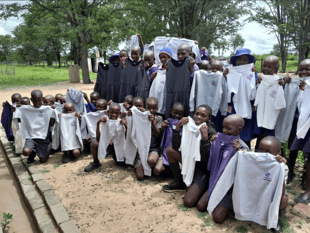 School uniform donations transform lives of 400 Zimbabwean children