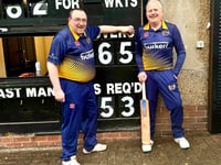 Ben takes two wickets on return, while Nick hits career best 65