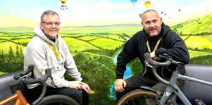 Duo take on John O'Groats to Land's End charity ride the 'Hard Way'