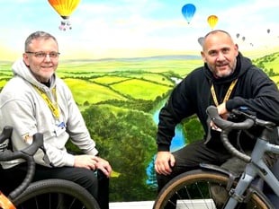 Duo take on John O'Groats to Land's End charity ride the 'Hard Way'