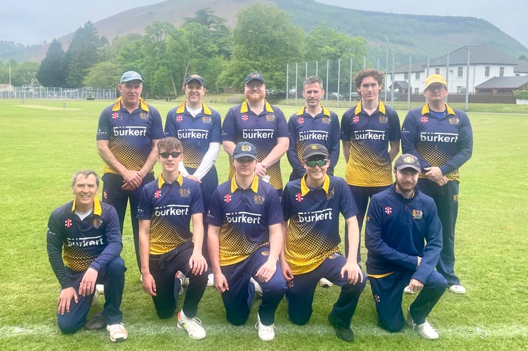 Monmouth CC Seconds launched their campaign at Newport Fugitives