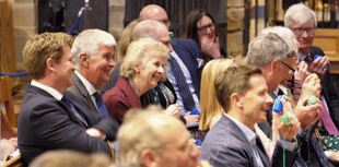 Dame Jane Glover applauds young musicians