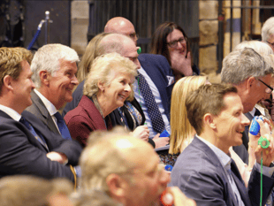 Dame Jane Glover applauds young musicians