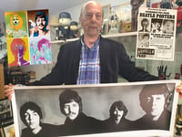 Rare Beatles posters acquired by Wye Valley shop