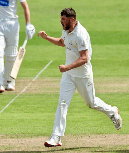 Tom Norton made history as the youngest ever hat-trick taker on county cricket Championship debut