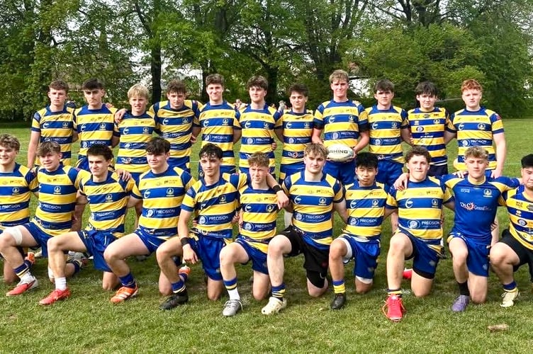 Monmouth Under 16s Tigers played some competitive rugby in their last Young Rugby games
