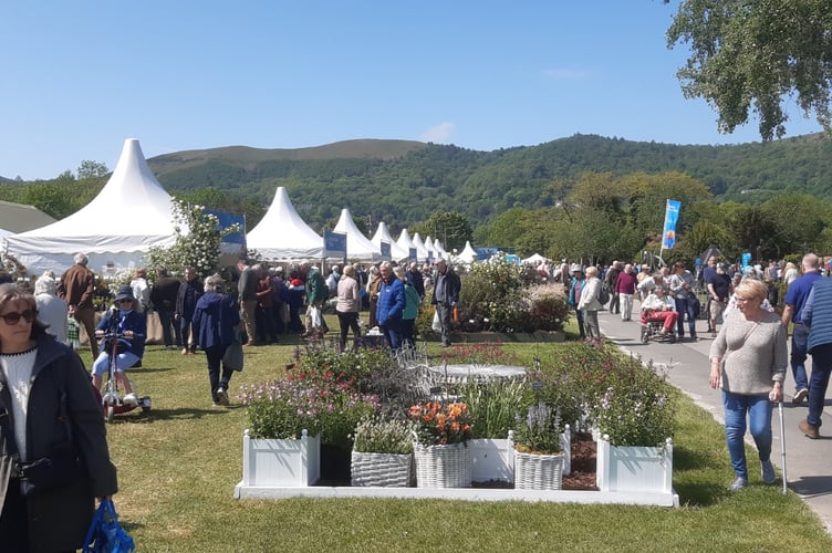 A preview of the Malvern Spring Show