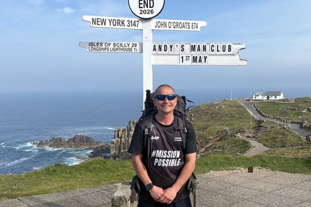 Man's 1,200-Mile Mental Health Walk
