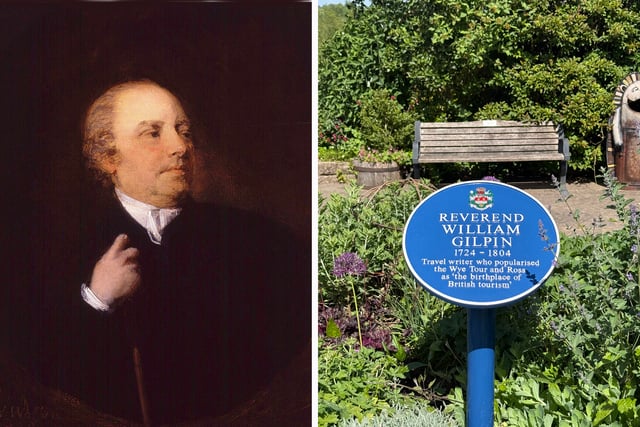 Wye Tour founder William Gilpin honoured with blue plaque