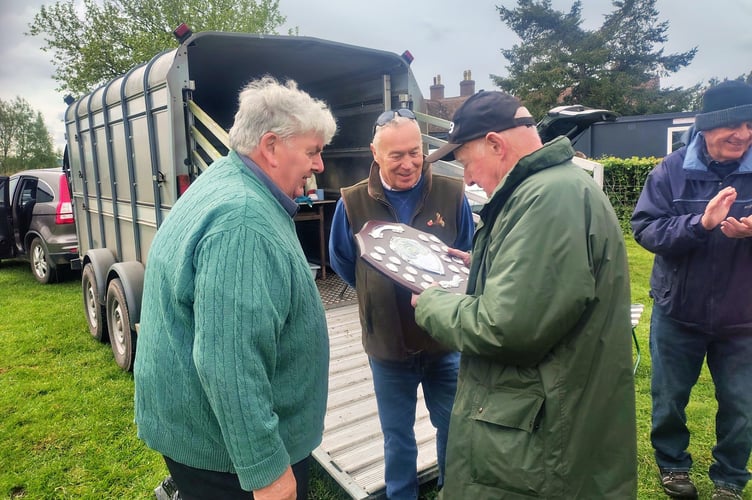 Reg Moulton gets best turned out tractor