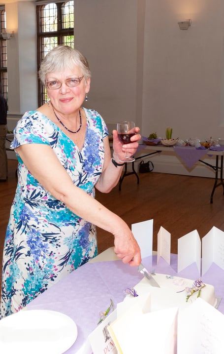 Jane Stone died after being hit by a cyclist on a bike