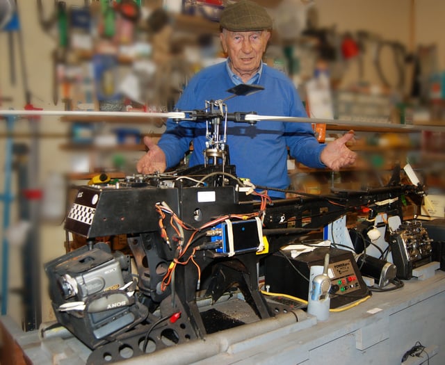 How Wye Valley inventor's love of dragonflies inspired the drone