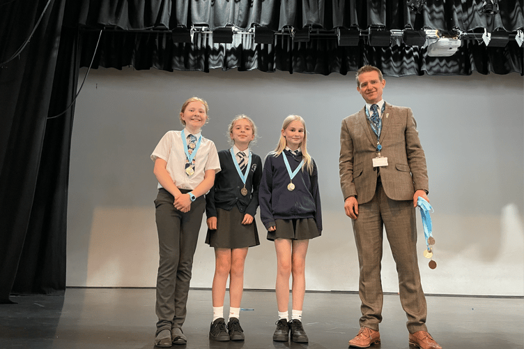 This year's winners at the annual Science Fair 