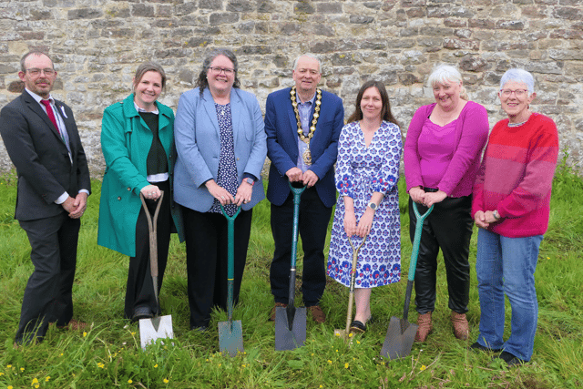 Work starts on new Chepstow play area