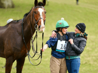 Riders and horses take part in race fit for a King