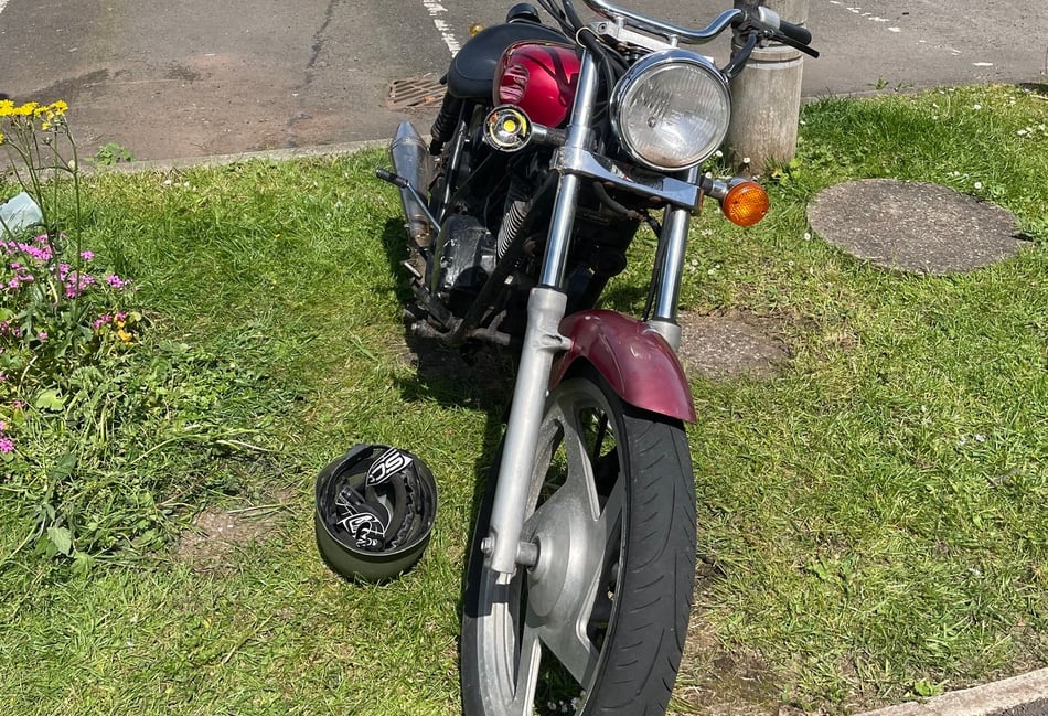 Motorcycle seized after reports of reckless riding