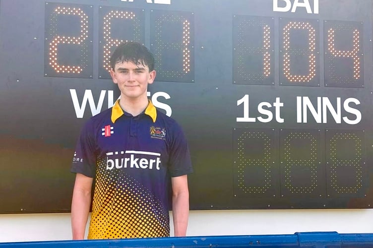 Osian Jones scored a senior maiden ton for Monmouth