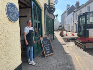 Malthouse café forced to close due to roadworks disruption