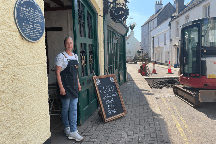 Kate Launder, owner of the Malthouse Café on St Mary's Street 