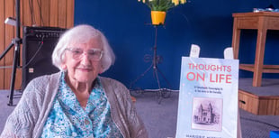 First book for debut writer Marjorie at 103!