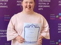 Monmouth school student shines at Cheltenham Arts Festival