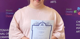 Monmouth school student shines at Cheltenham Arts Festival