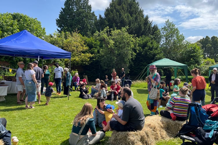 Garden party goes with a buzz 