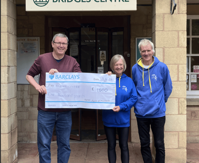 Kymin Dash raises £1,000 for Bridges Community Centre