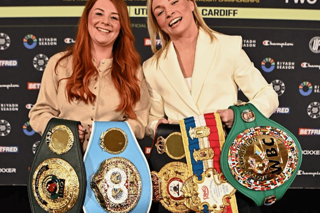 Welsh boxing champ Lauren Price weds in shadow of Sugar Loaf