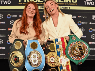 Welsh boxing champ Lauren Price weds in shadow of Sugar Loaf