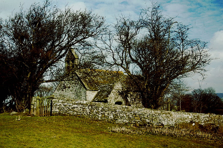 Kilgwrrwg Church between Usk and Chepstow